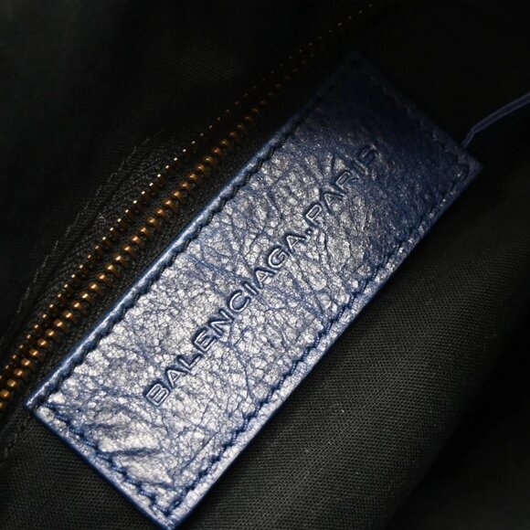 Balenciaga Blue Classic Mini Pompon 2way Handbag 246438.4160 J.1669 155073 main image 9